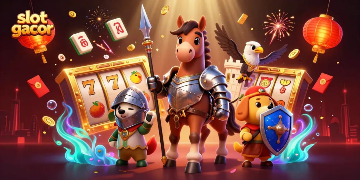 Merangkum pengalaman slot gacor dengan tokoh kesatria dan suku puppy di dunia kasino yang penuh warna.