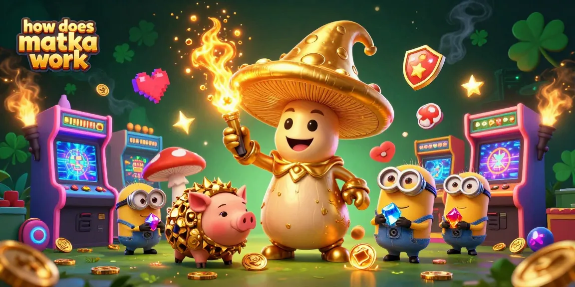 Experience the vibrant world of gambling as you learn how does matka work with enchanting characters and elements.