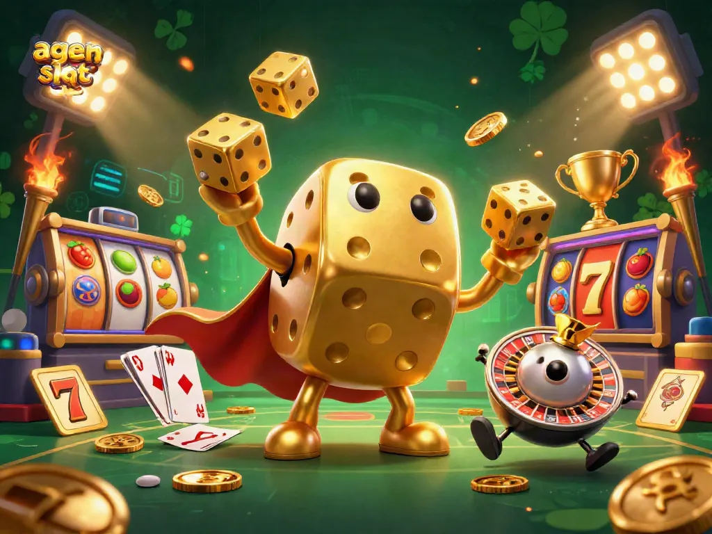 Menghadirkan agen slot resmi, ilustrasi 3D slot karakter menarik dengan elemen permainan visual yang dinamis.