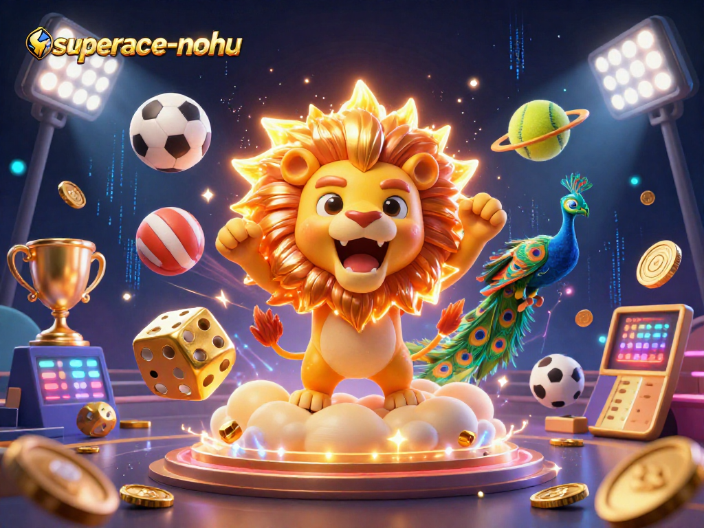 Engage with superace-nohu for thrilling gameplay featuring dynamic characters and vibrant casino elements.