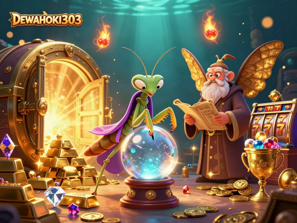 DEWAHOKI303 menawarkan pengalaman slot online terbaik dengan suasana magis dan harta karun yang berkilau.