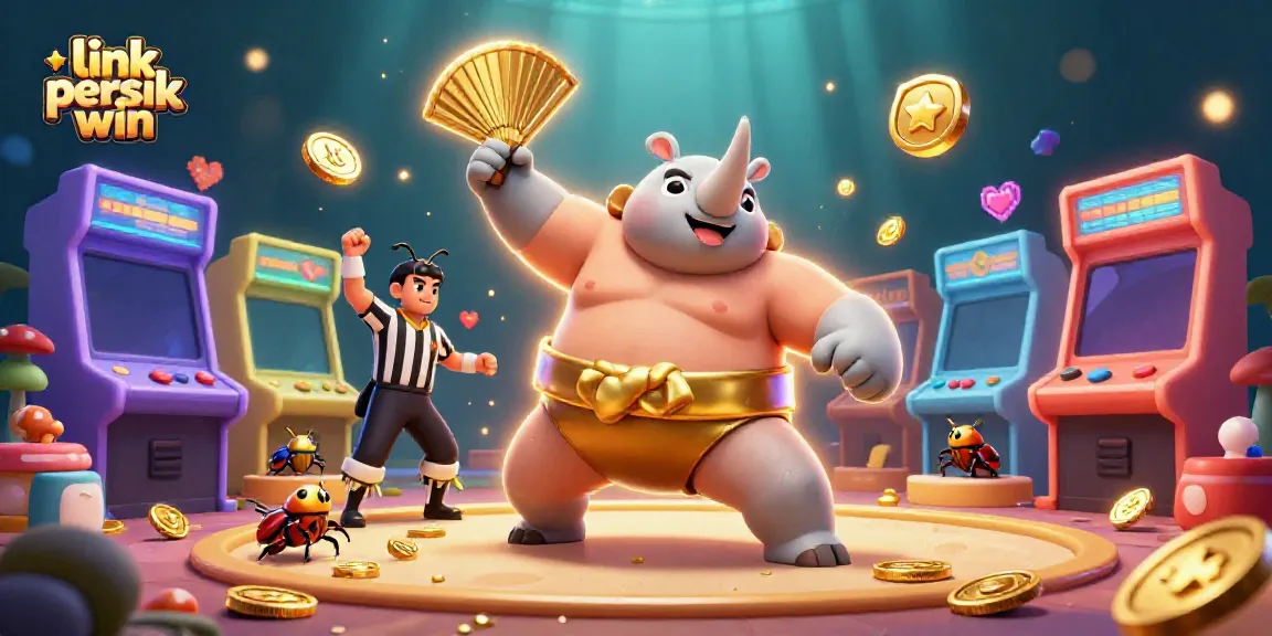 Temukan peluang menang di link persik win dengan ilustrasi kasino penuh warna dan atraktif.