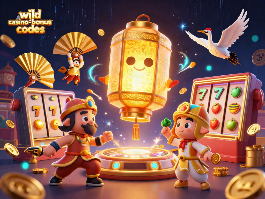 Experience winning with wild casino bonus codes through engaging slots and vibrant casino elements.
