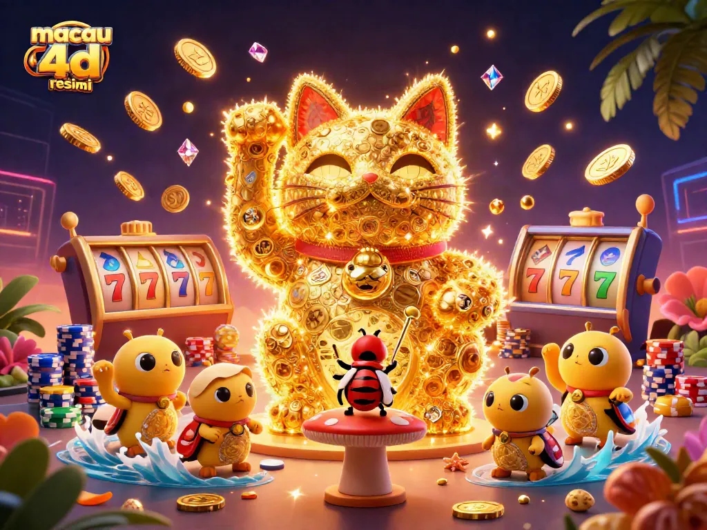 Rasakan keseruan bermain di macau 4d resmi dengan fitur slot dan simbol keberuntungan yang menarik.
