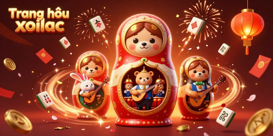Engage with the vibrant energy of Trang chủ xoilac, showcasing a lively casino scene with animated characters.