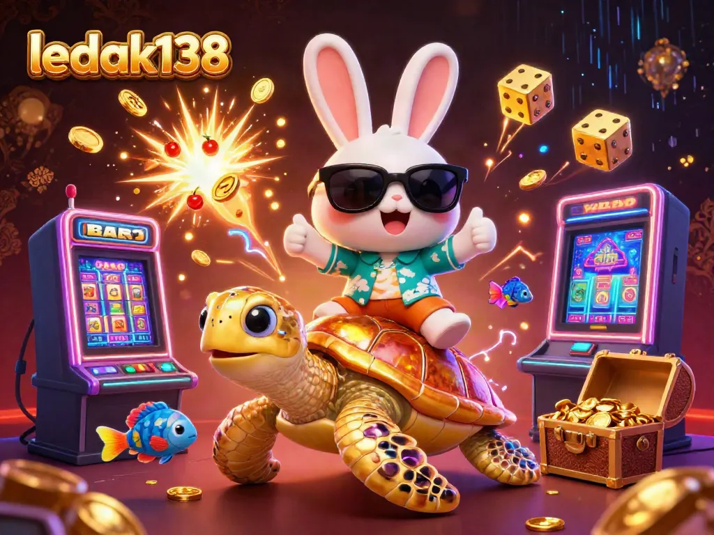 Menangkan jackpot di permainan slot ledak138 dengan ilustrasi kartun 3D yang menyenangkan.