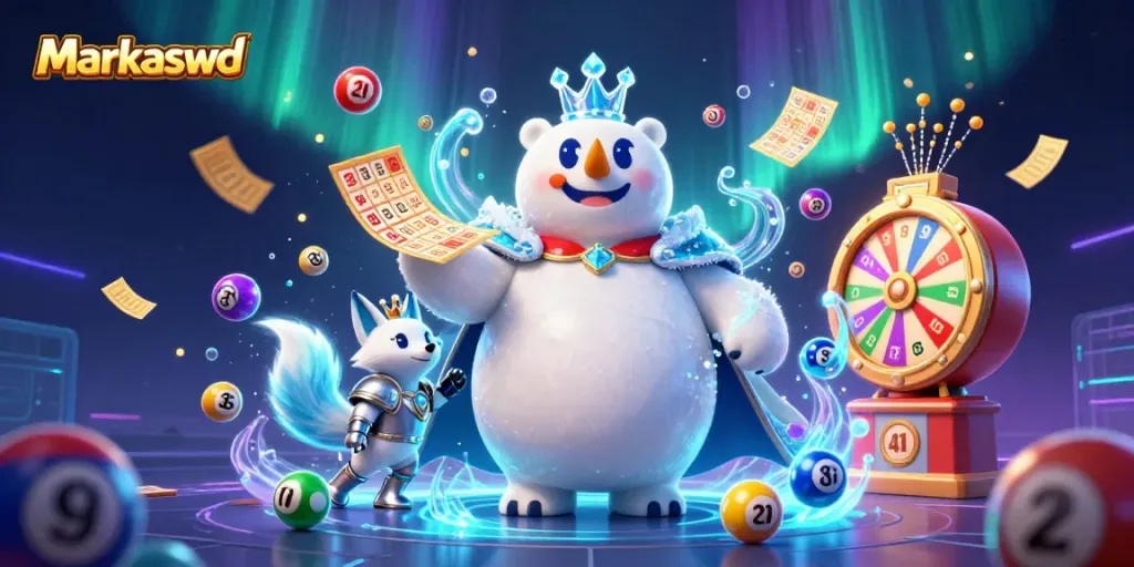 Engage in thrilling lottery excitement with Markaswd’s colorful dynamic gaming scene.